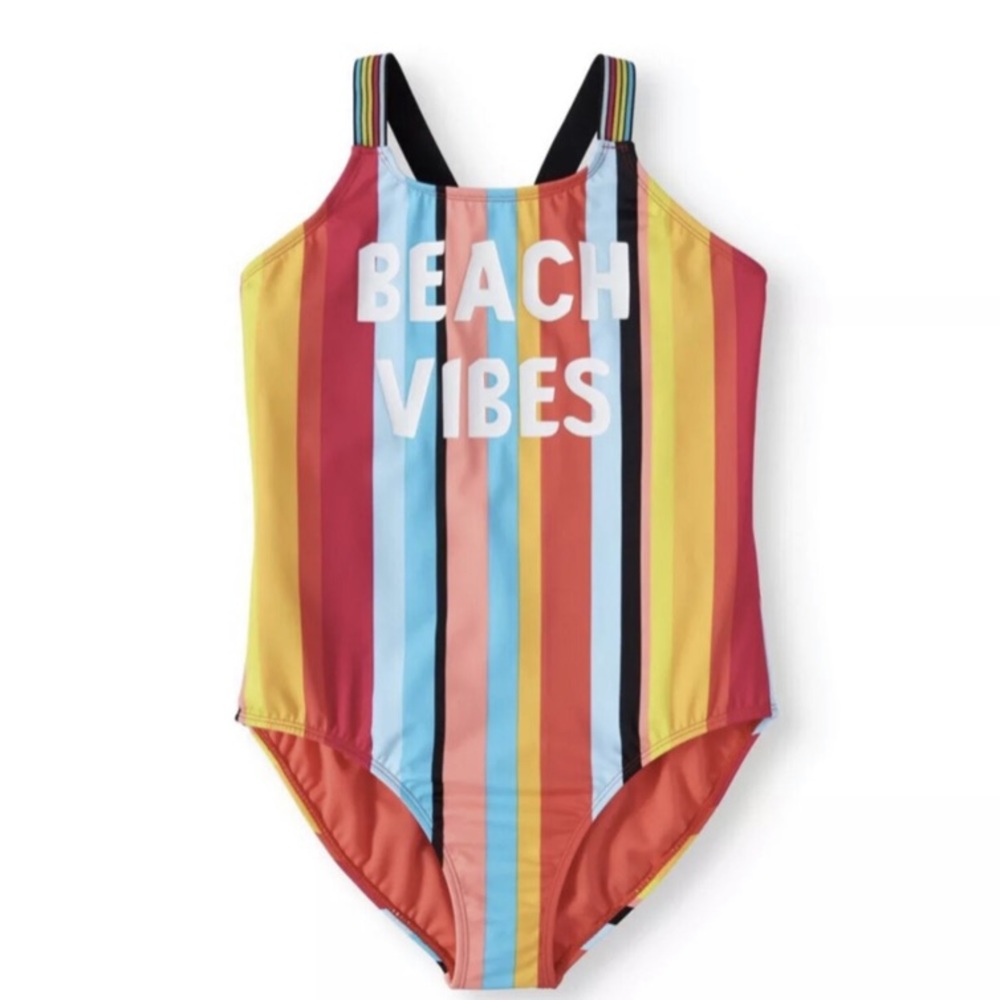 Wonder Nation Kids One Piece Swimsuit